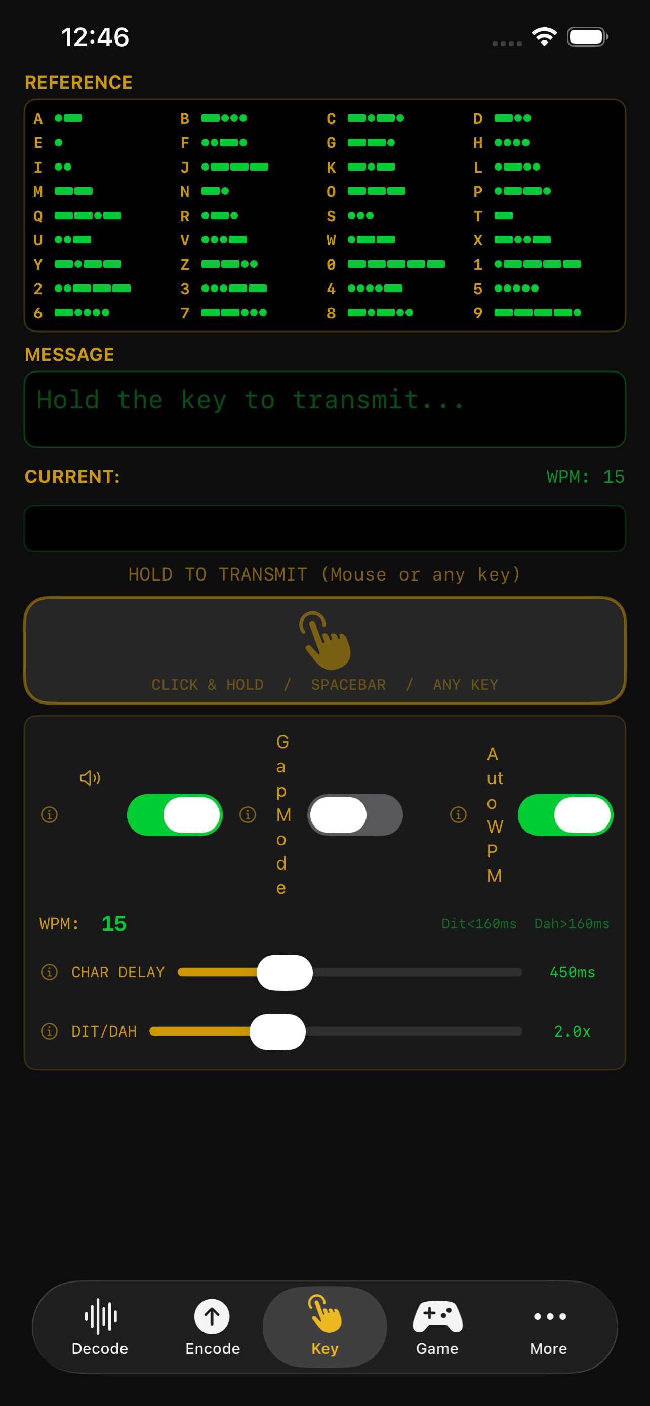 Key Tab
